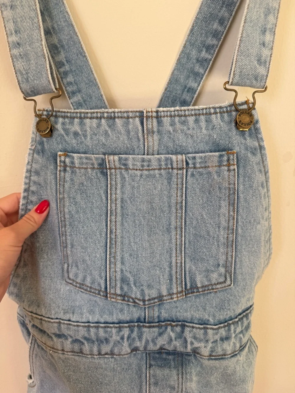 Rolla’s Denim Overall Shorts- Size 26
